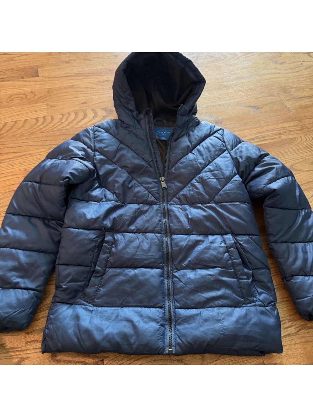 PERRY ELLIS BOY JACKET COAT 10/12 HOODED PUFFER